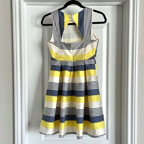 Eva Franco Mandy Dress - Gold Sz 0P - Picture 4 of 12